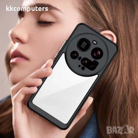 Xiaomi 15 Ultra Силиконов Калъф Anti-drop TPU + Acrylic и Протектор, снимка 11 - Калъфи, кейсове - 50780676