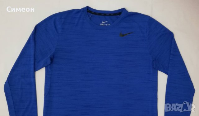 Nike DRI-FIT Touch оригинална блуза L Найк спорт фитнес тренировки, снимка 2 - Спортни дрехи, екипи - 37343088