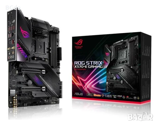 Asus ROG Strix X570-E Gaming, снимка 3 - Дънни платки - 51039597