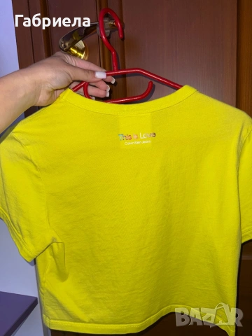 Тениска Calvin Klein, снимка 3 - Тениски - 54068420