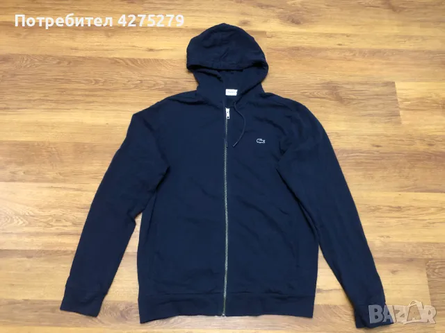 Lacoste Lightweight Full-Zip Hoodie , снимка 1 - Суичъри - 49471867