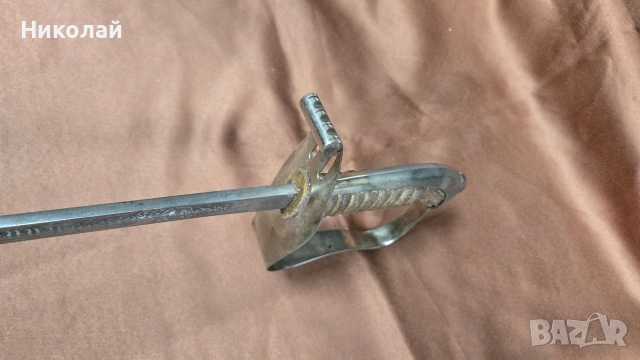 Сабя, нож, кама Австро-Унгария, Австрия 19ти век, снимка 6 - Антикварни и старинни предмети - 53939405