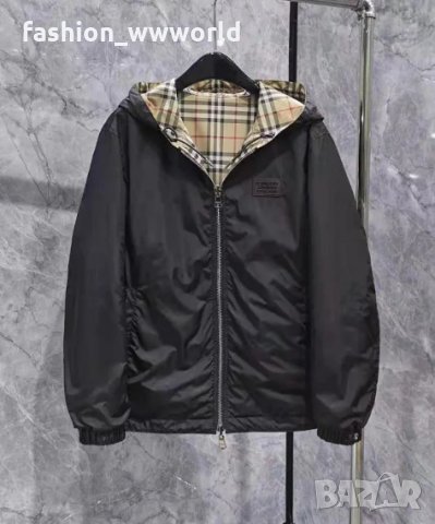 двулицево дамско яке Burberry S-L реплика, снимка 3 - Якета - 33743212