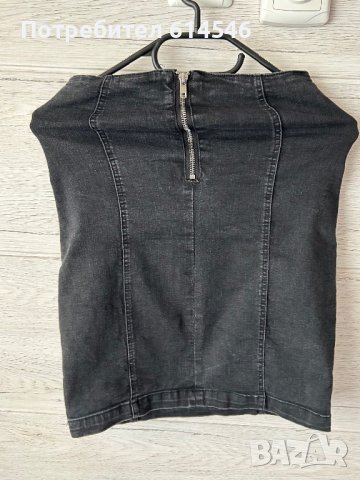 New Yorker Дънкова пола с връзки, снимка 8 - Поли - 37704032