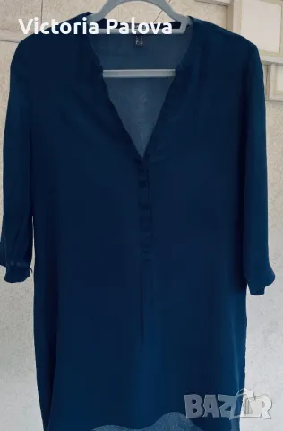 Копринена риза/туника  ESPRIT , снимка 2 - Ризи - 49808236