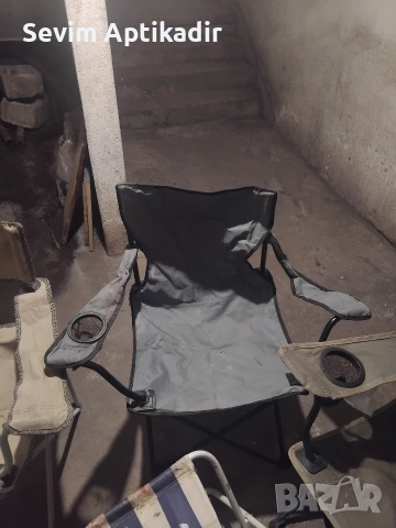 Сгъваеми столове за къмпинг, снимка 3 - Къмпинг мебели - 54335343