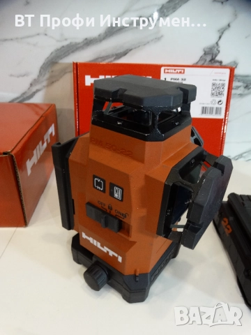 2024 - Hilti PM 50 - 22 / Nuron - Мултилинеен лазерен нивелир, снимка 3 - Измервателни инструменти - 52242649