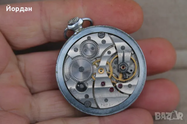 СССР джобен часовник ''Молния'' /15 камъка/, снимка 9 - Антикварни и старинни предмети - 48310435