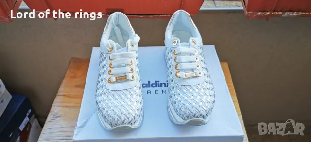 Оригинални маркови дамски кожени сникърси BALDININI TREND - 37 номер, снимка 3 - Маратонки - 49934605