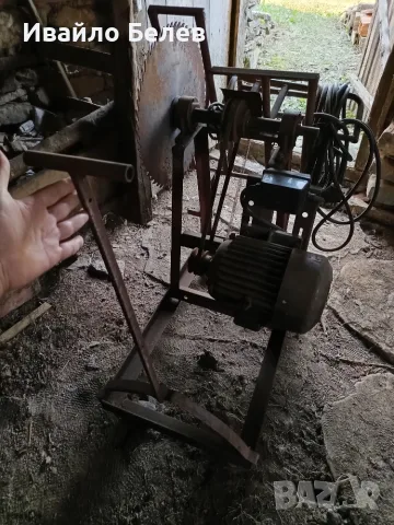 Масивен мобилен трифазен циркуляр 9 kW, диск 55 см, 12 м кабел, снимка 8 - Циркуляри - 55705661