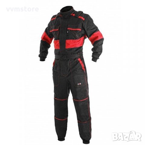 Цял работен гащеризон LUX ROBERT RED