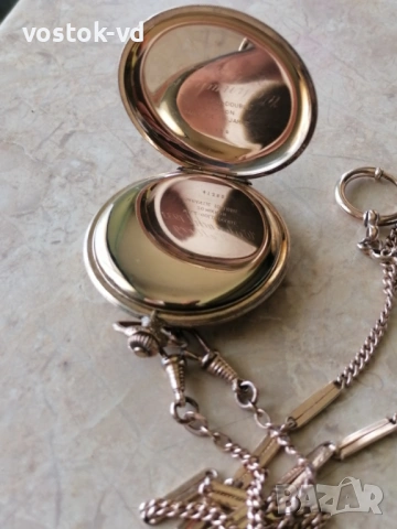 ZENTRA - ДЖОБЕН ЧАСОВНИК РАБОТЕЩ , снимка 9 - Антикварни и старинни предмети - 54335091