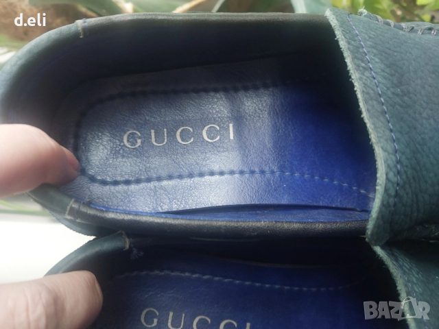 GUCCI и GEOX. Size 41. Кожени обувки с лаково покритие.