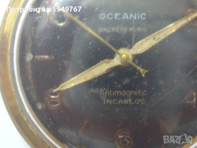 Стар позлатен мъжки часовник., снимка 2 - Мъжки - 49444671