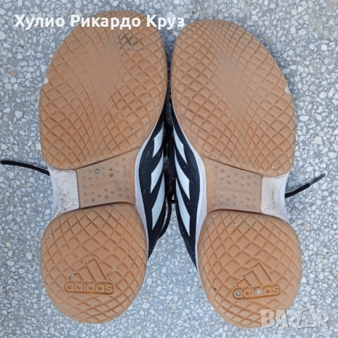 ADIDAS Performance Ligra 7 Core Black 41.5 УНИСЕКС оригинални маратонки Адидас trainers sneakers, снимка 9 - Маратонки - 54132915