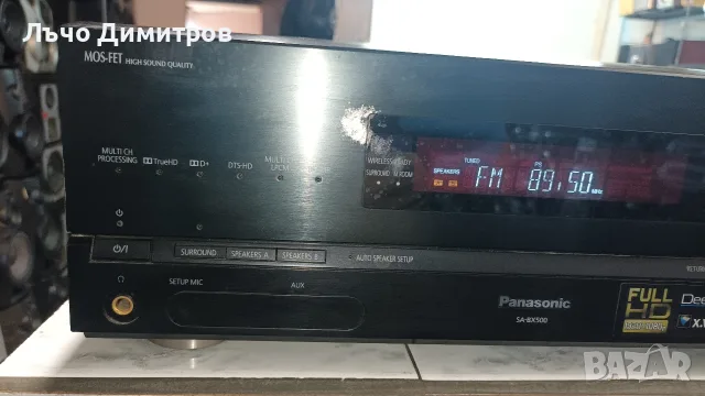 PANASONIC SA-BX500, снимка 4 - Ресийвъри, усилватели, смесителни пултове - 55783253
