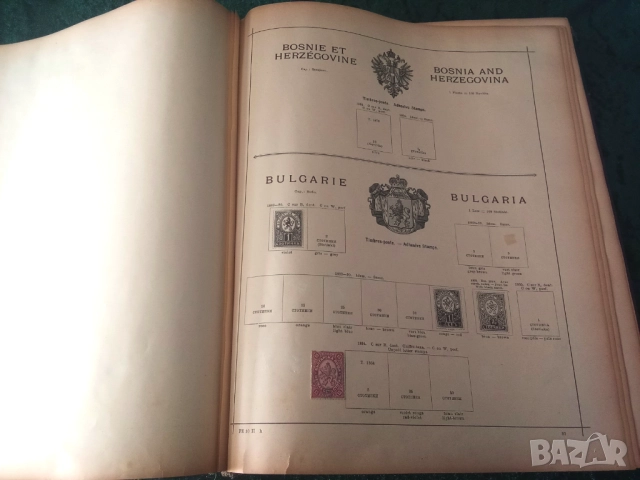 МЕЖДУНАРОДЕН ПОЩЕНСКИ АЛБУМ НА - 19-ТИ ВЕК, снимка 5 - Филателия - 52183437