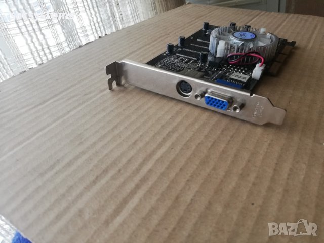  Видео карта NVidia GeForce 4 Manli MX-440SE 128MB DDR 128bit AGP, снимка 3 - Видеокарти - 38901538
