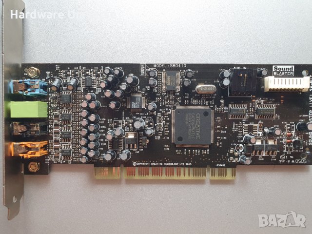 Creative Sound Blaster Live! 24-bit PCI 7.1, снимка 6 - Други - 29821300