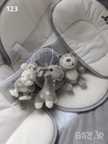 Бебешка люлка - шезлонг cangaro 2в1, снимка 11 - Детски люлки - 53142428