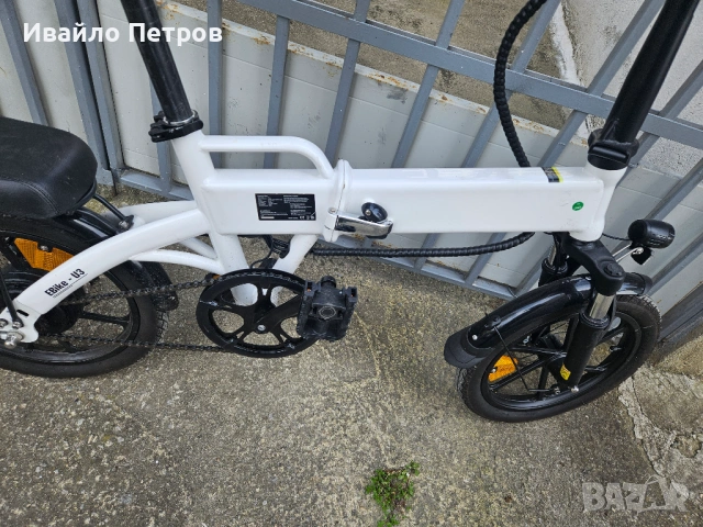 Електрически сгъваем велосипед 16 цола U3-шест месеца гаранция, снимка 7 - Велосипеди - 54212115