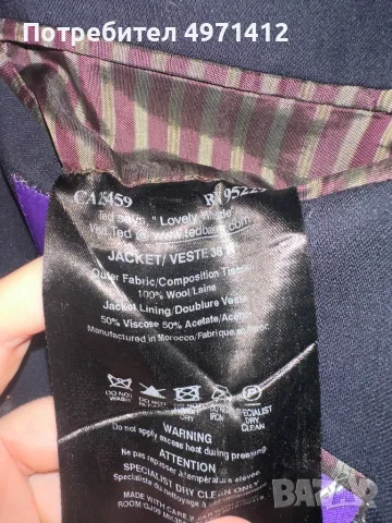Вълнено сако Ted Baker, снимка 5 - Сака - 56478037