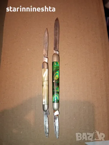 Стари джобни ножки старо джобно нож ножче ножка , снимка 4 - Антикварни и старинни предмети - 49044194