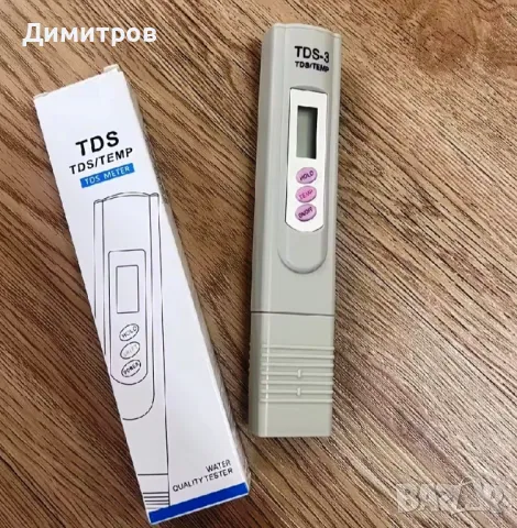 Нов Тестер за измерване на качеството на водата  TDS, с LCD екран, снимка 7 - Други - 49944647
