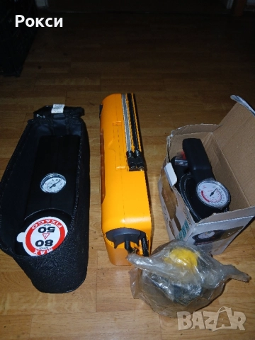 Компресор и пяна за гуми нови 