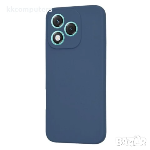 Силиконов кейс iPaky матиран, За Honor 400 Lite, Тъмносин, снимка 3 - Калъфи, кейсове - 50696942