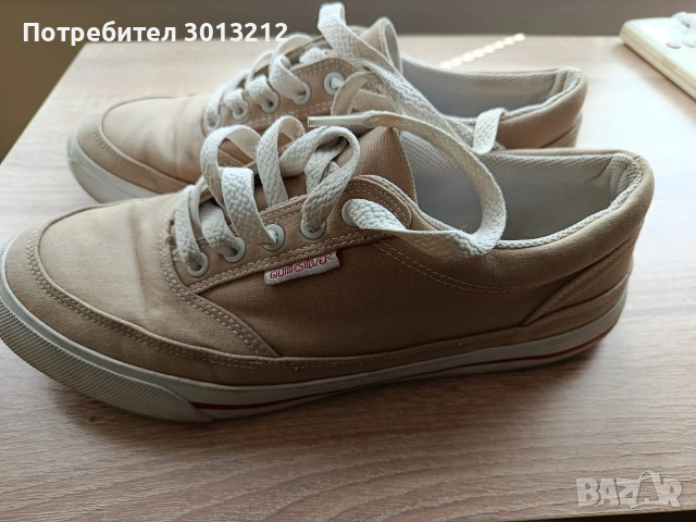 мъжки кецове куиксилвър номер 44 нови., снимка 2 - Маратонки - 54289264