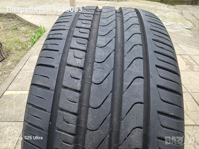 1бр. лятна гума 245/45/17 Pirelli, снимка 3 - Гуми и джанти - 53880421