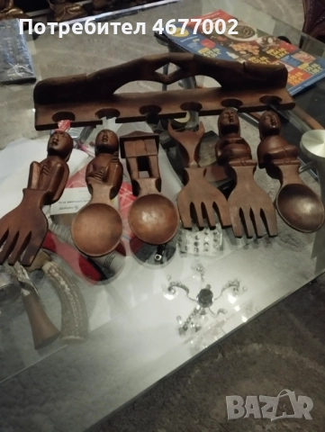 Красив комплект, снимка 2 - Антикварни и старинни предмети - 52858991