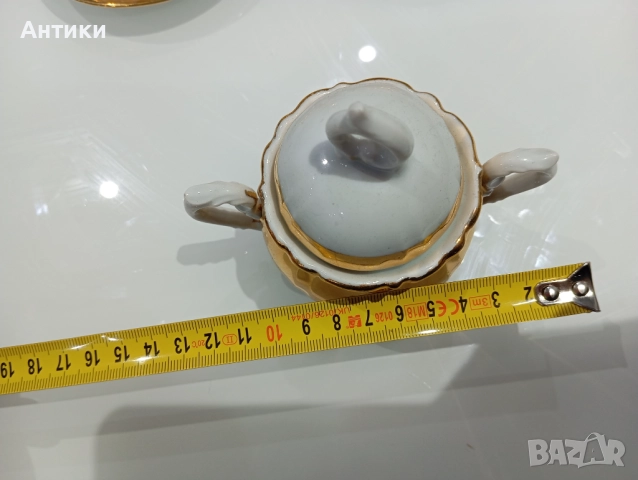 Порцеланов сервиз за кафе маркиран смесен, снимка 11 - Сервизи - 52540642