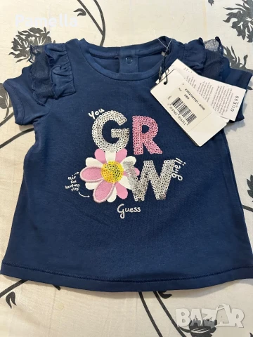 Бебешки тениски guess, снимка 2 - Бебешки блузки - 50624508