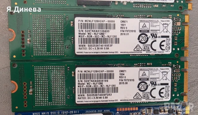 Мини SSD 120-128GB, снимка 8 - Твърди дискове - 56443457