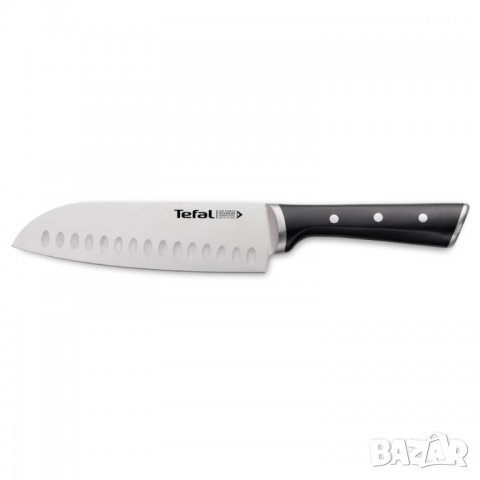 Азиатски нож Santoku Tefal Ingenio Ice Force 18 сm / Тефал , снимка 2 - Прибори за хранене, готвене и сервиране - 40173471