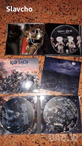Компакт диск на -  ICED EARTH - GLORIOUS BURDEN , снимка 3 - CD дискове - 38117317