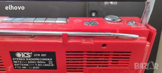 Радиокасетофон ICS STR 507, снимка 3 - Радиокасетофони, транзистори - 49266799