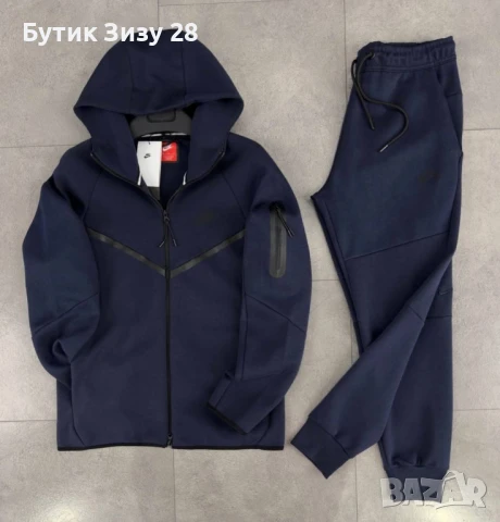 Мъжки екипи Nike Tech Fleece в 5 цвята , снимка 3 - Спортни дрехи, екипи - 51370370
