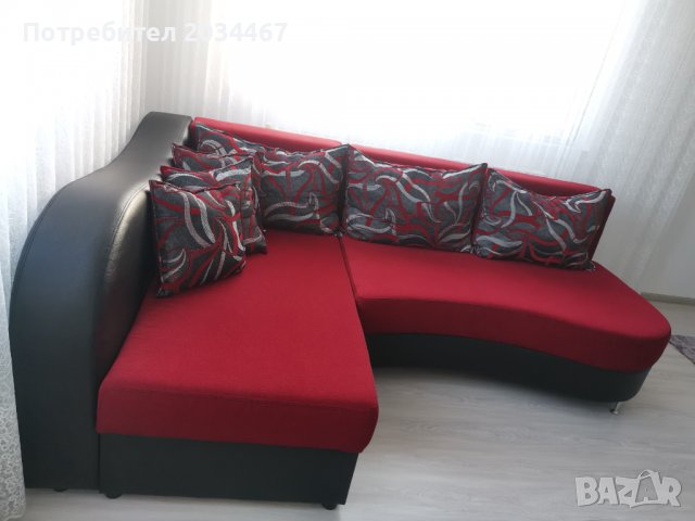 Ъглов диван, снимка 6 - Дивани и мека мебел - 39381073