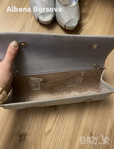 Дамски комплект чанта и обувки, снимка 3 - Дамски обувки на ток - 50063454