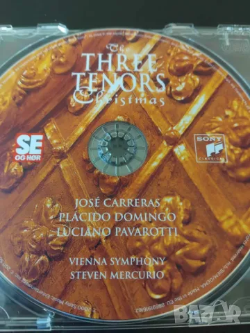 КЛАСИКА - КАРЕРАС, ПАВАРОТИ, ДОМИНГО - The Three Tenors – Christmas - оригинален диск музика