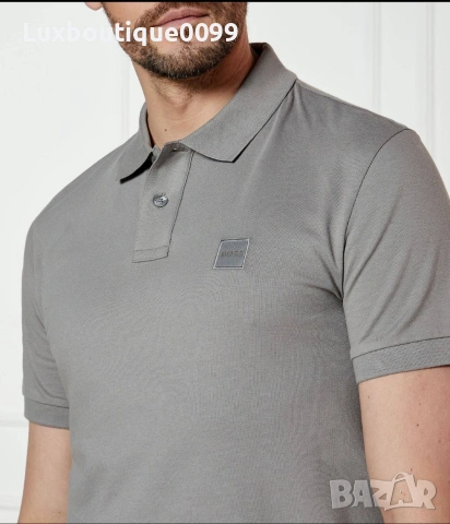 Мъжка тениска с яка Boss XL