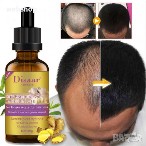 СЕРУМ ПРОТИВ КОСОПАД С КОРЕН ОТ ДЖИНДЖИФИЛ, снимка 1