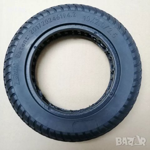 Плътни гуми Zghua (10 x 2.0/2.5) за ел. скутери Xiaomi, Lenovo и др., снимка 6 - Скейтборд, ховърборд, уейвборд - 38903683