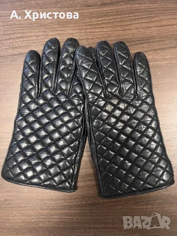 Дамски ръкавици естествена кожа, снимка 2 - Ръкавици - 48153361