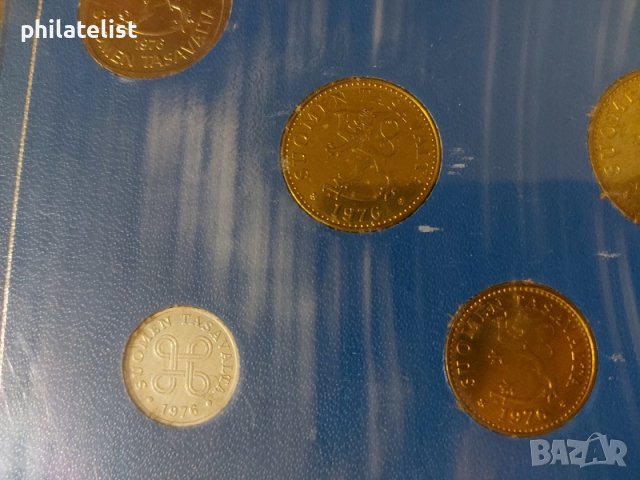 Финландия 1976 - Комплектен сет, снимка 3 - Нумизматика и бонистика - 37788605