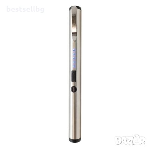 Силен ЛЕД фенер с електрошок зареждащ USB самозащита кучегон дамски, снимка 2 - Екипировка - 30322199