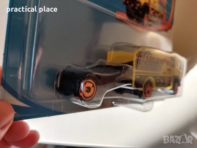 Метални колички Hot Wheels Scania Rally Truck, снимка 4 - Колекции - 24787974